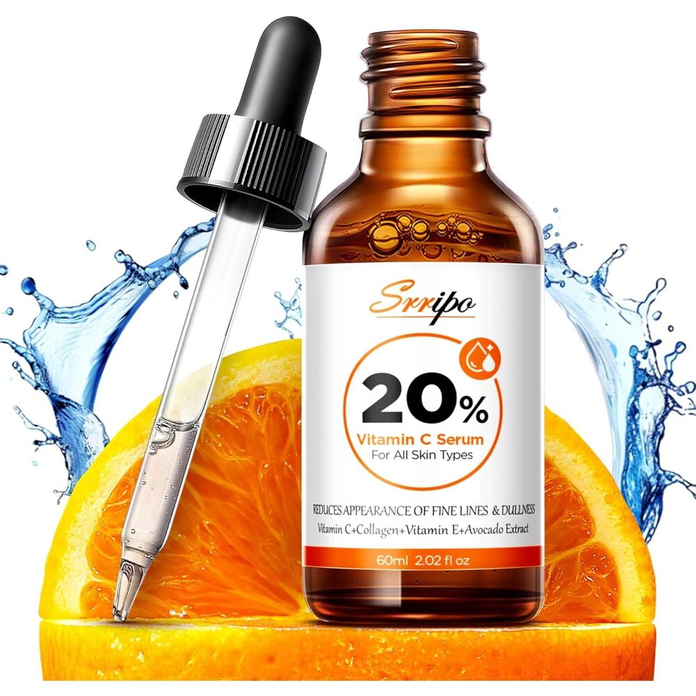 Pure Natural Skin Brightening & Anti Aging 20% Vitamin C Serum